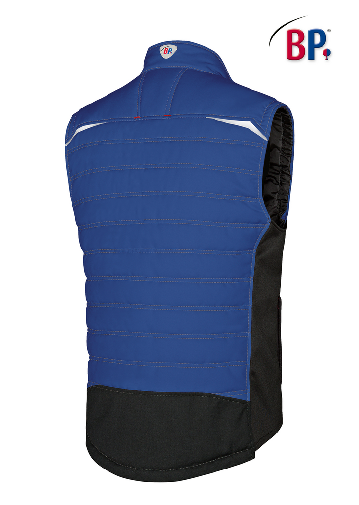 PufferVest, Blue vest, Sleeveless jacket, Quilted jacket, Softshell vest