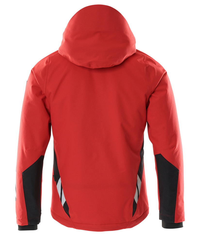 jacke, Kapuze, Rote Farbe, Regenjacke, Hooded jacket