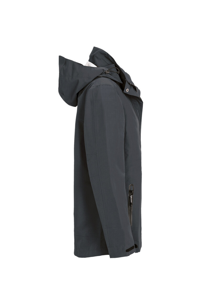 jacke, anorak, hooded, reissverschluss, langarm