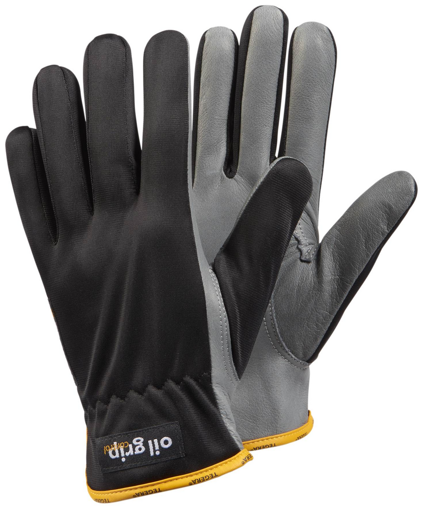 handschuhe, arbeitshandschuhe, synthetisch, griffsicherung, zweifarbig