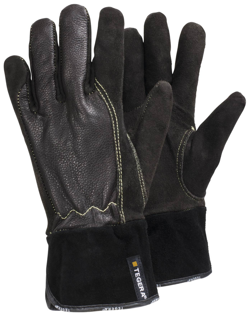 handschuhe, leder, schwarz, winter, naehte, lederhandschuhe, winterhandschuhe, glattleder, stichung, gefüttert