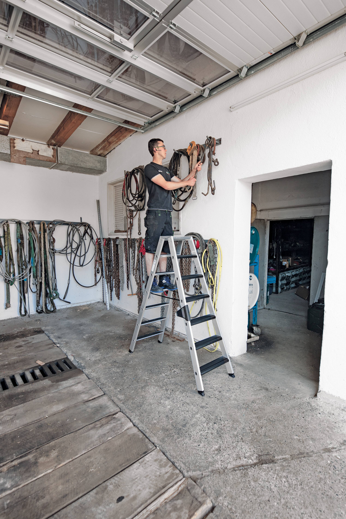 Person, Renovierungsarbeiten, Architektur, Gebäude