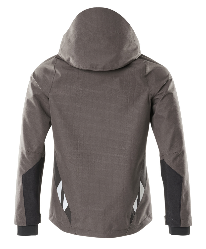 Hooded jacket, Softshell, Grau, Langärmlig, Hooded jacket