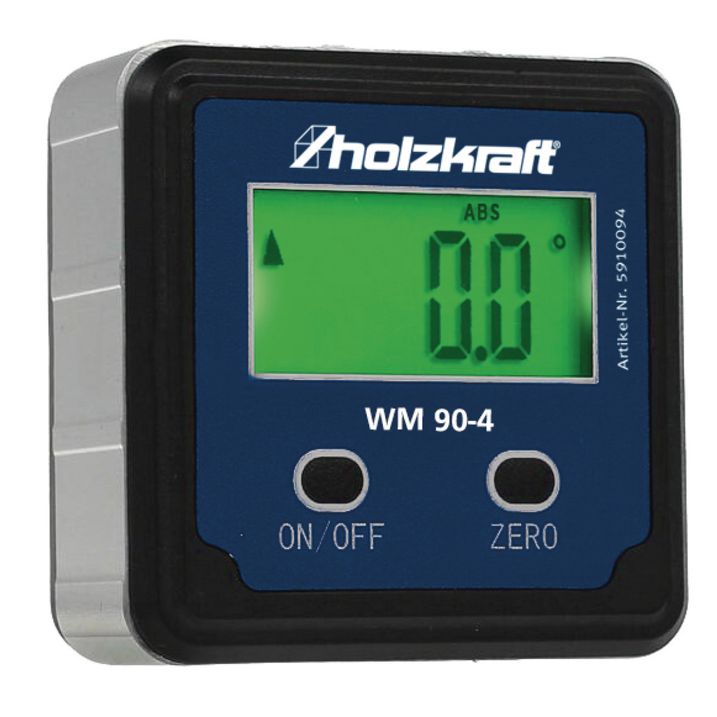 Durchlaufmessgerät, Digitales Display, ABS, Wäge-/Messgerät, Holzkraft WM 90-4