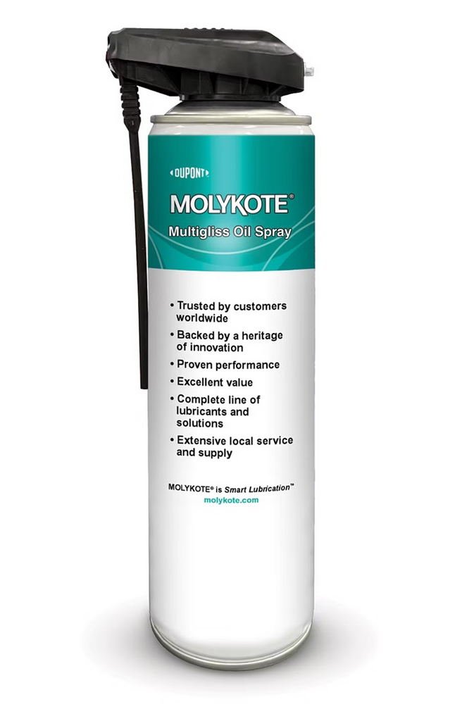 Ölspray, Multiglanz, Schmiermittel, Sprühdose, weißer Behälter