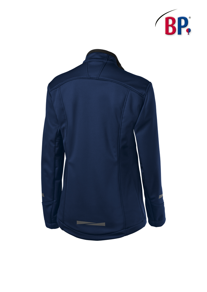 Jacke, Blouson, Navy, Softshell, Rückseite