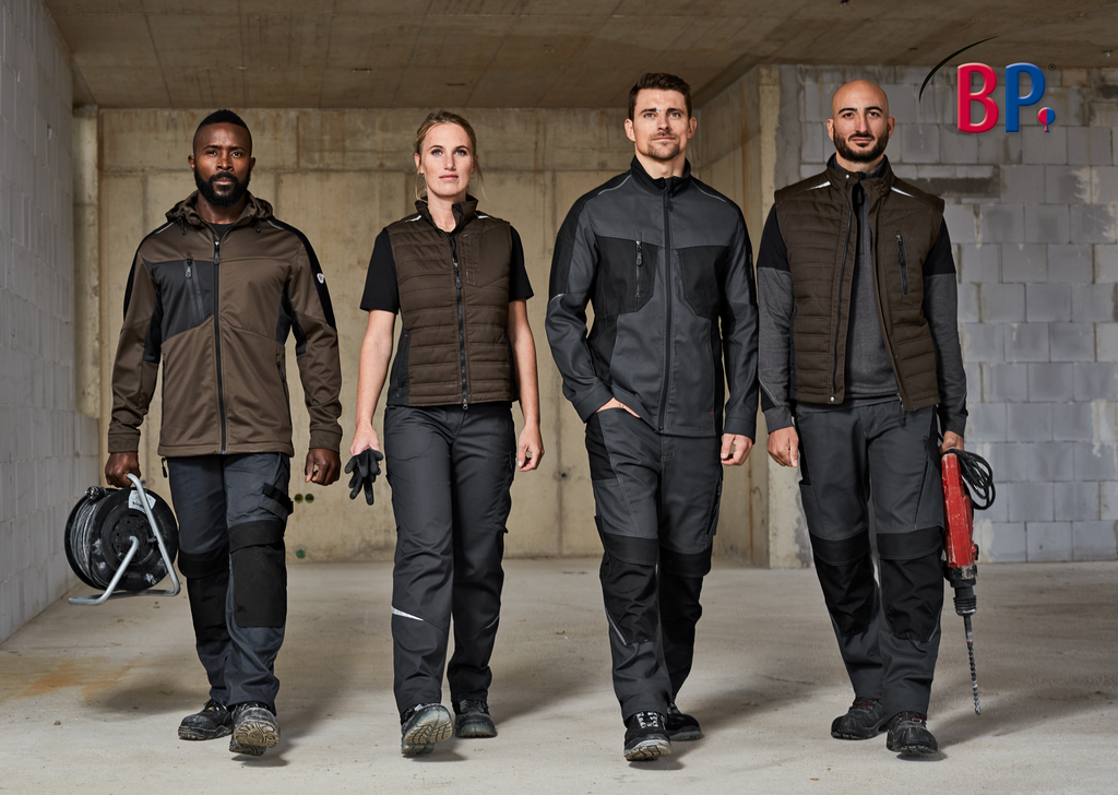 Arbeitskleidung, Softshell, gefüttert, zwei Töne, Taktisch