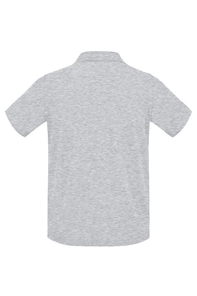 hemden, polohemd, grau, musterlos, kurzarm