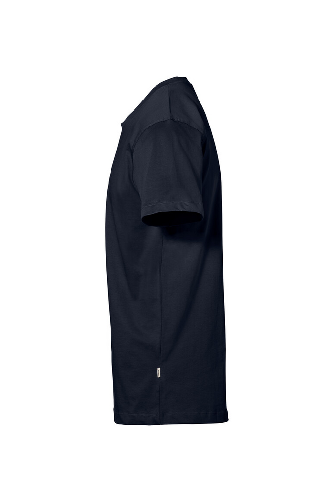 T-Shirt, Kurzarm, Rundhals, Navy, Baumwolle