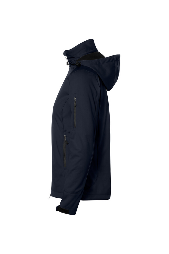 Jacke, Kapuze, Wasserabweisend, Reißverschlusstaschen, Navy