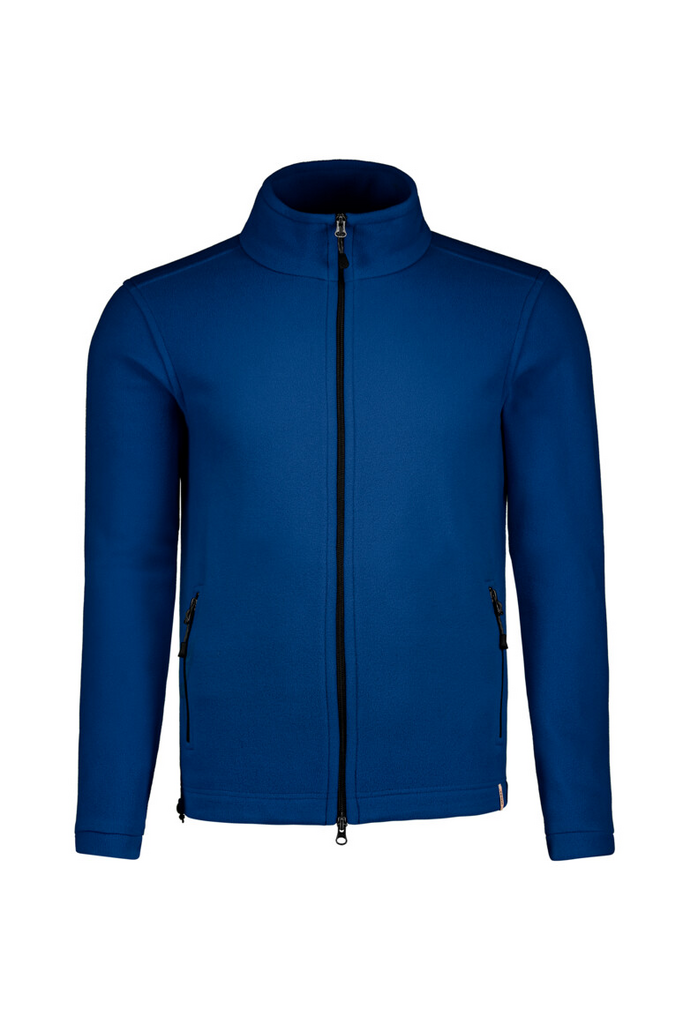 Jacke, Fleece, Reißverschluss, Kragen, Zweckjacke