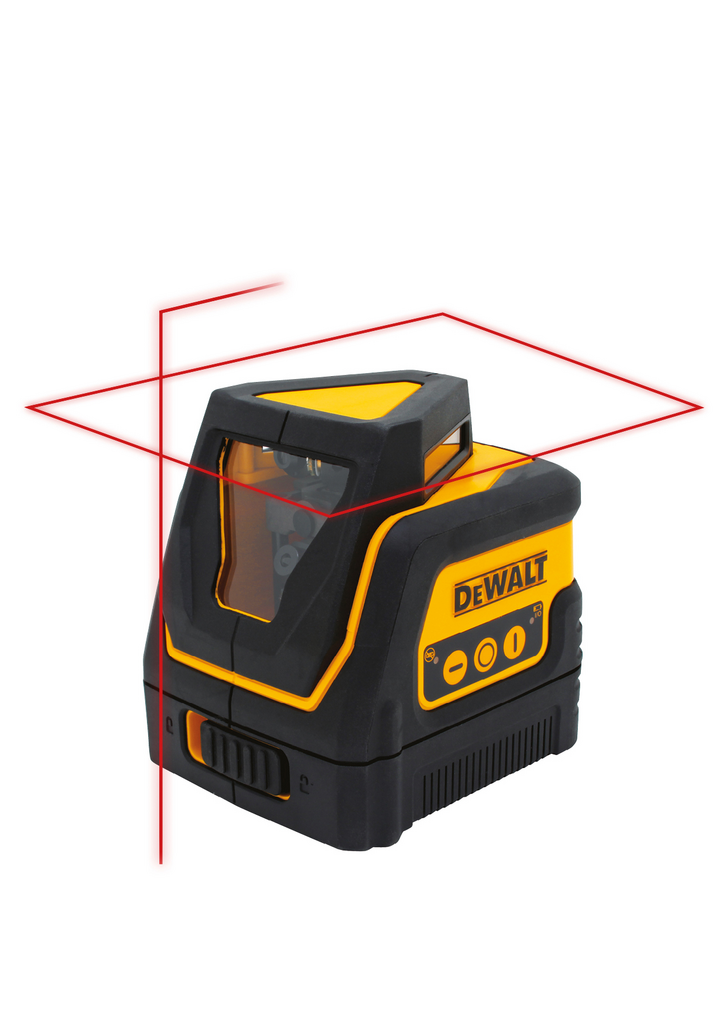 Laser-Level, Rohrwinkel-Laser, Gehäuse schwarz-gelb, Akkubetrieben, DEWALT