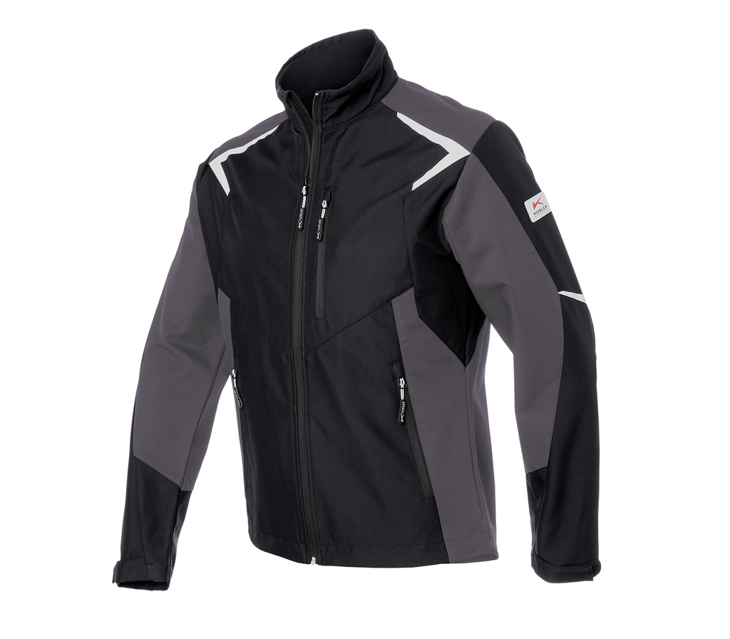 jacke, softshell, reissverschluss, mehrfarbig, sportlich