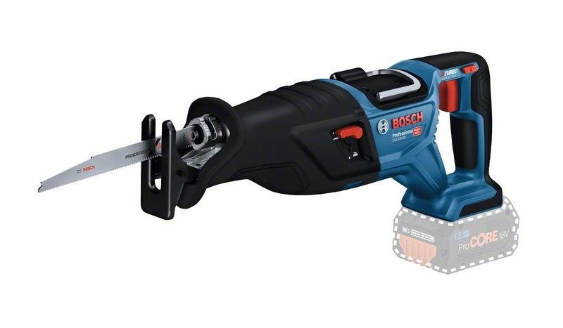hand-held saw, reciprocating saw, cordless tool, battery-powered, bosch