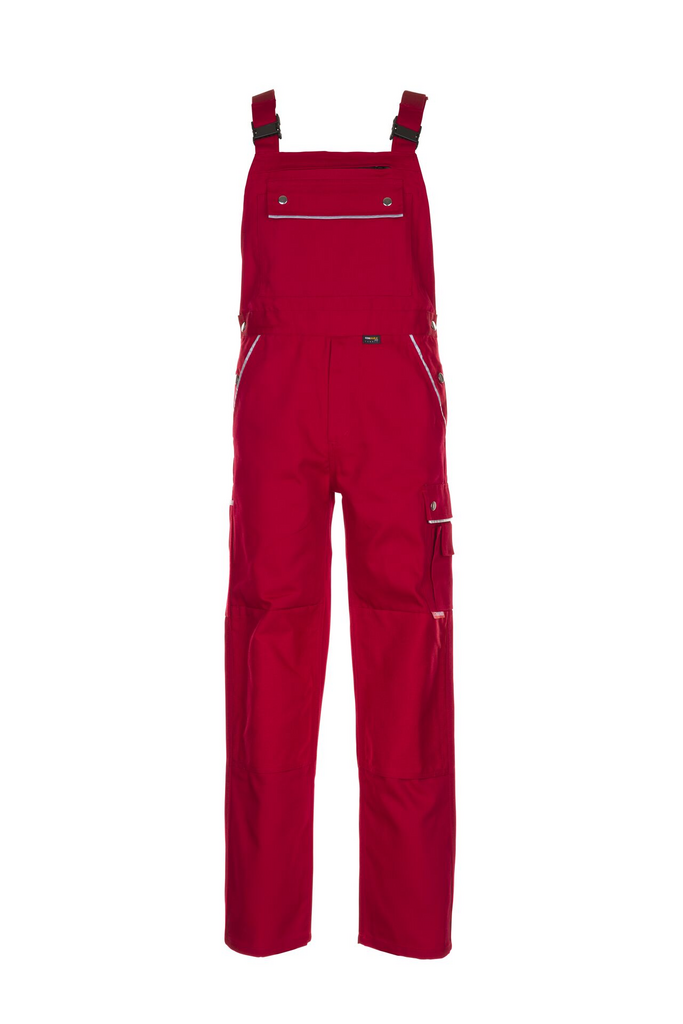 Overall pants, Overalls, Rot, Reißverschluss-Tasche, Belüftungsreißverschluss