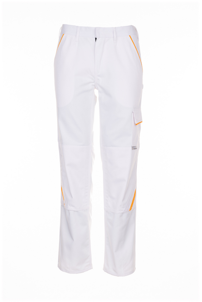 Hose, Funktion pants, Cargo Hose, Weiß, Nähte Akzente