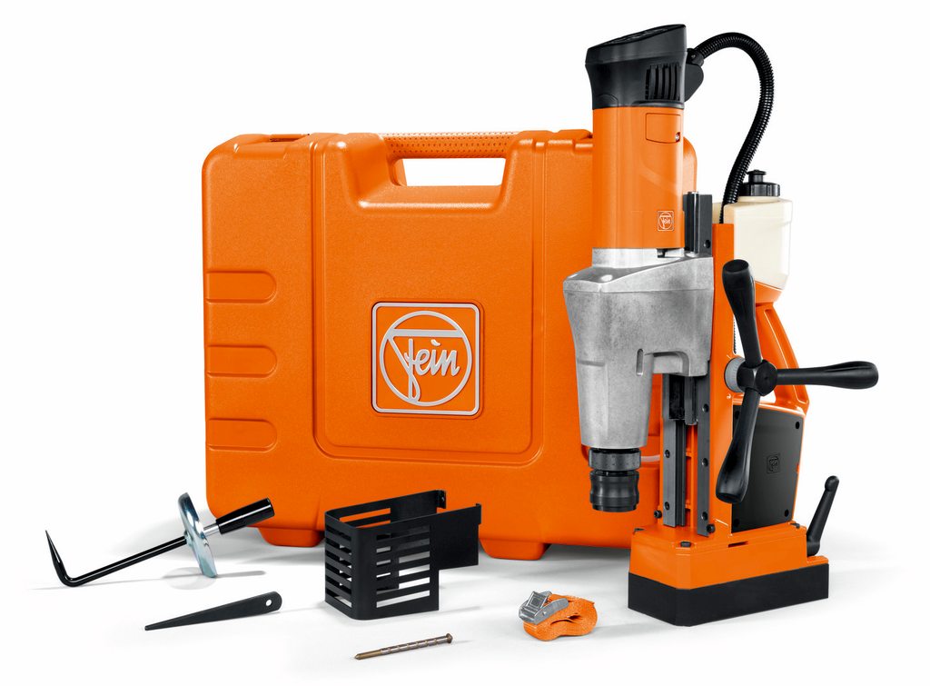 Bohrhammer, Kernbohrmaschine, Akku-Bohrer, Werkzeugset, Farb Orange, Bohrhammer, Betonbohrer, Kernbohrer, Kronenbohrer, Werkzeugset