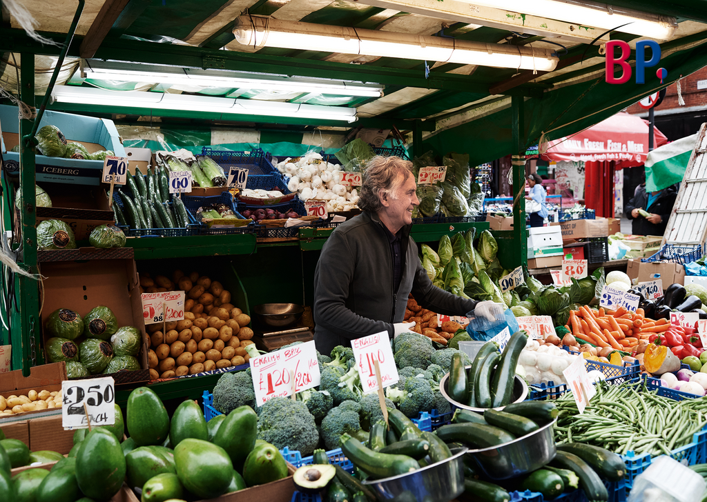 Obst und Gemüse, Frischer Markt, Gemüse, Korb, Lebensmittelstand