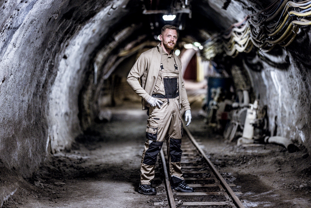 Kampfanzug, Arbeitsanzug, Overalls, Knieprotektoren, Minenbahn