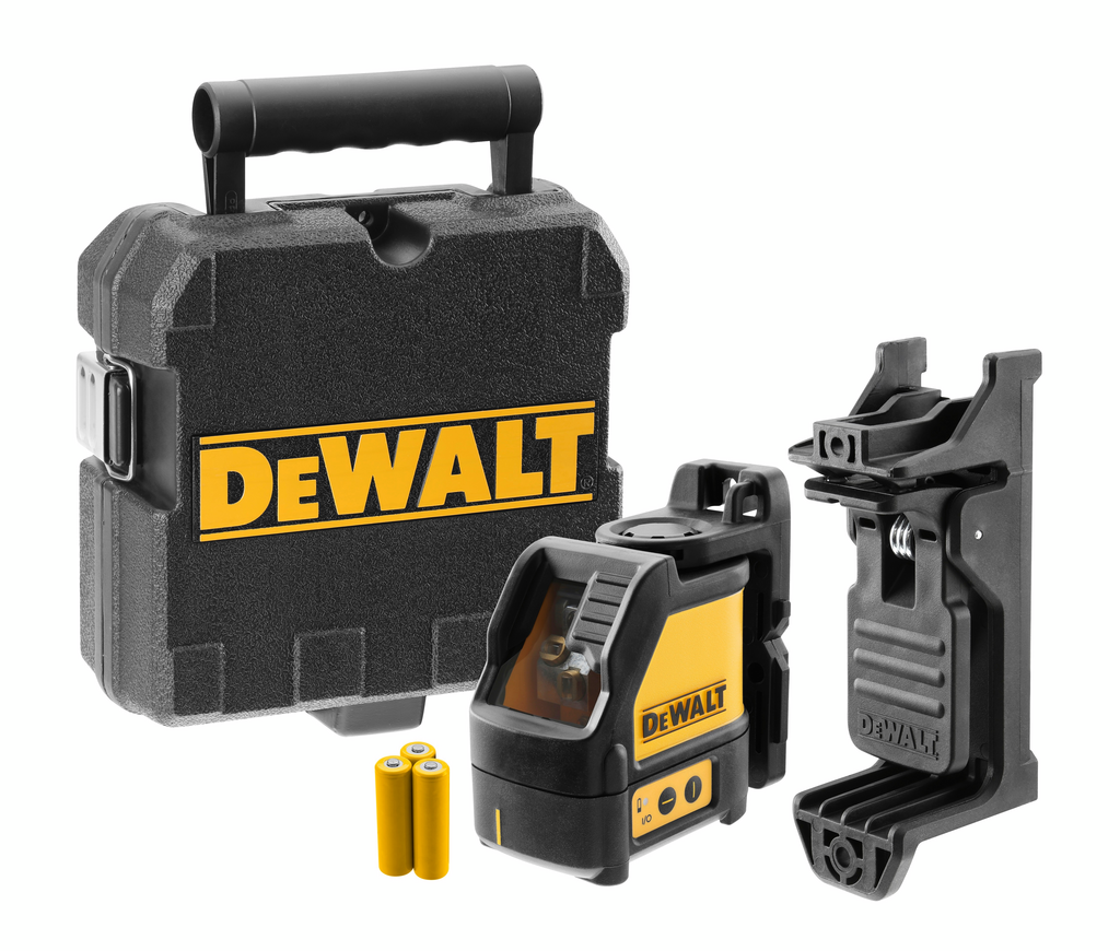 Luftwaage, Konstruktionstau, Nivelliergerät, DeWalt, Batterien mit Halterung