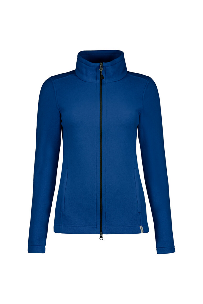 jacke, fleece, damen, reissverschluss, unifarben