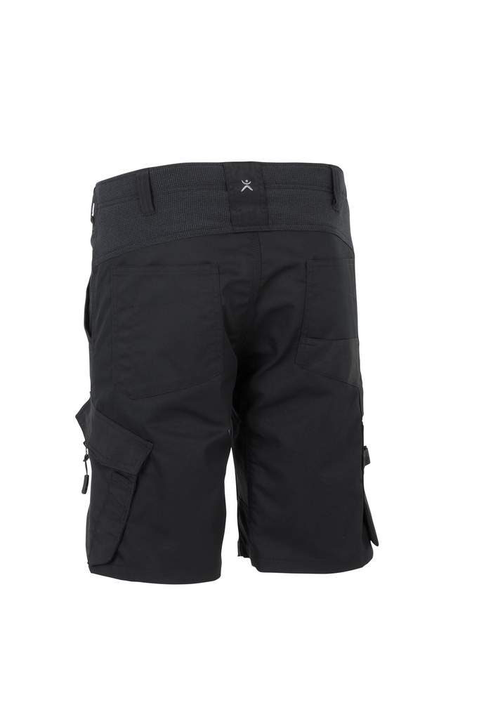Shorts, Cargo, Schwarz, Taschen, Gürtelband