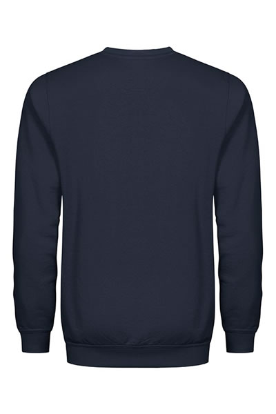 Crewneck, Navy, Sweatshirt, Long-sleeve, Rückseite