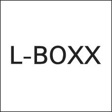 L-BOXX, Box, weiße Box, quadratische Box, Logo Text