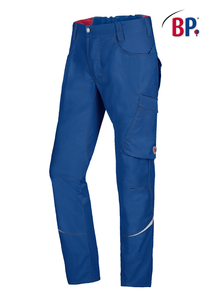 hose, Arbeitshose, Cargohose, blau, Taschen