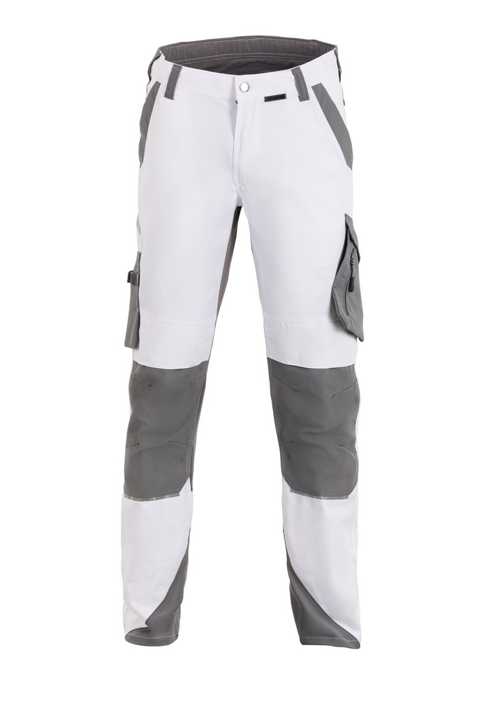 Hose, Arbeitskleidung, Hose mit Taschen, Beinprotektor?, Kunstleder?