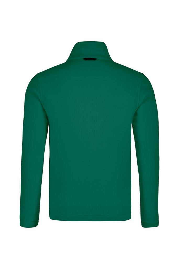 Grüner Pullover, Langärmlig, Kragen, Futterlos, Kleidung