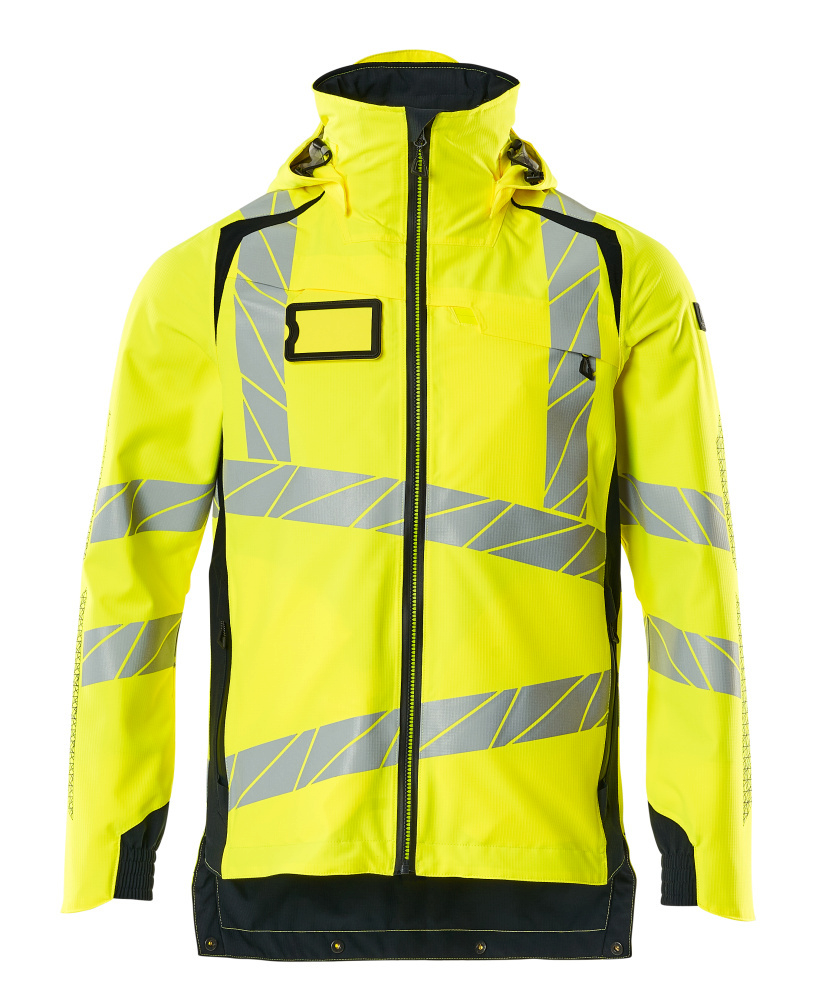 Warnschutzjacke, High-Visibility, Gelb, Reflektierend, Jacke