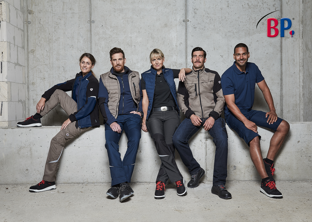 Arbeitskleidung, Uniform, Hose, Jacke, Sicherheitsweste