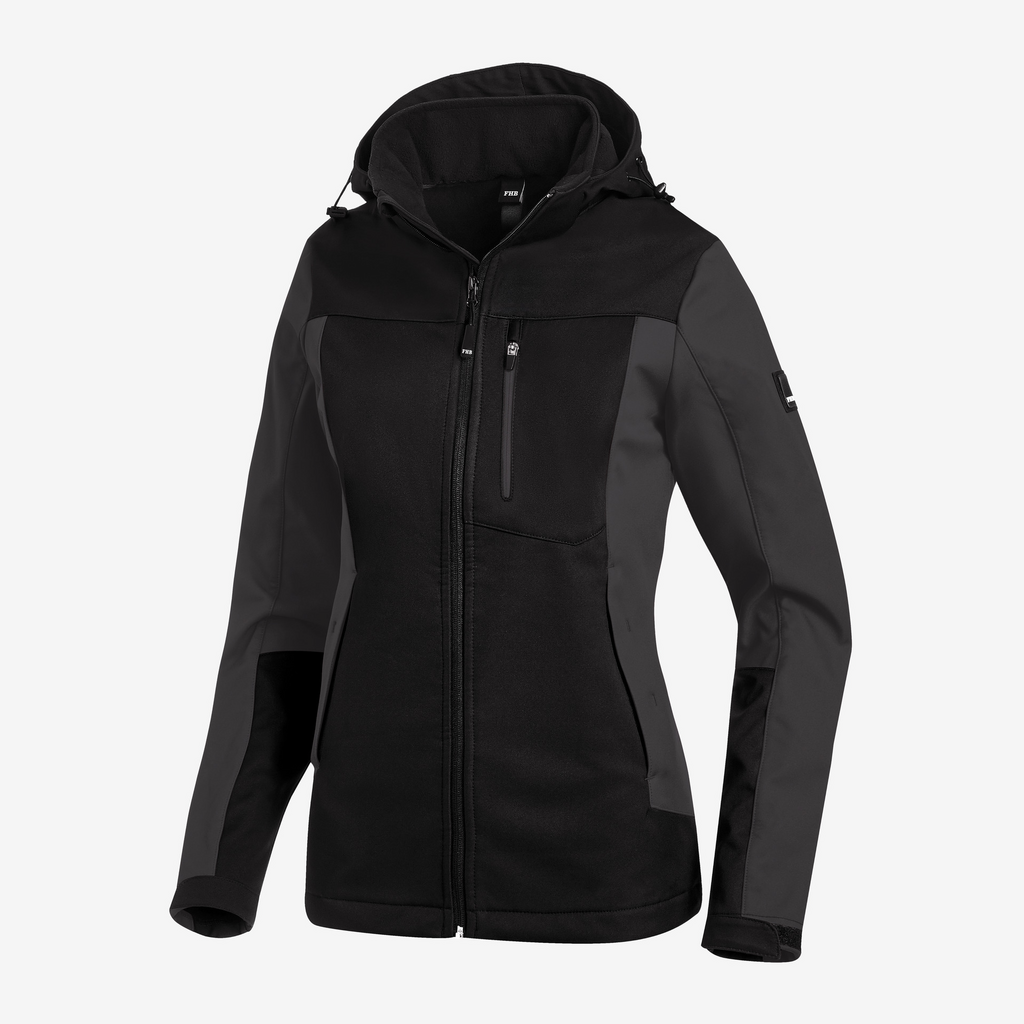 Jacke, Herren, Softshell, Reißverschluss, Kapuzenjacke