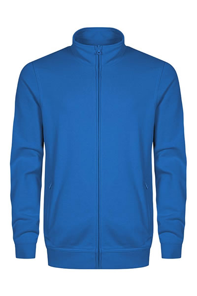 jacke, reissverschluss, blau, kragen, reverssort