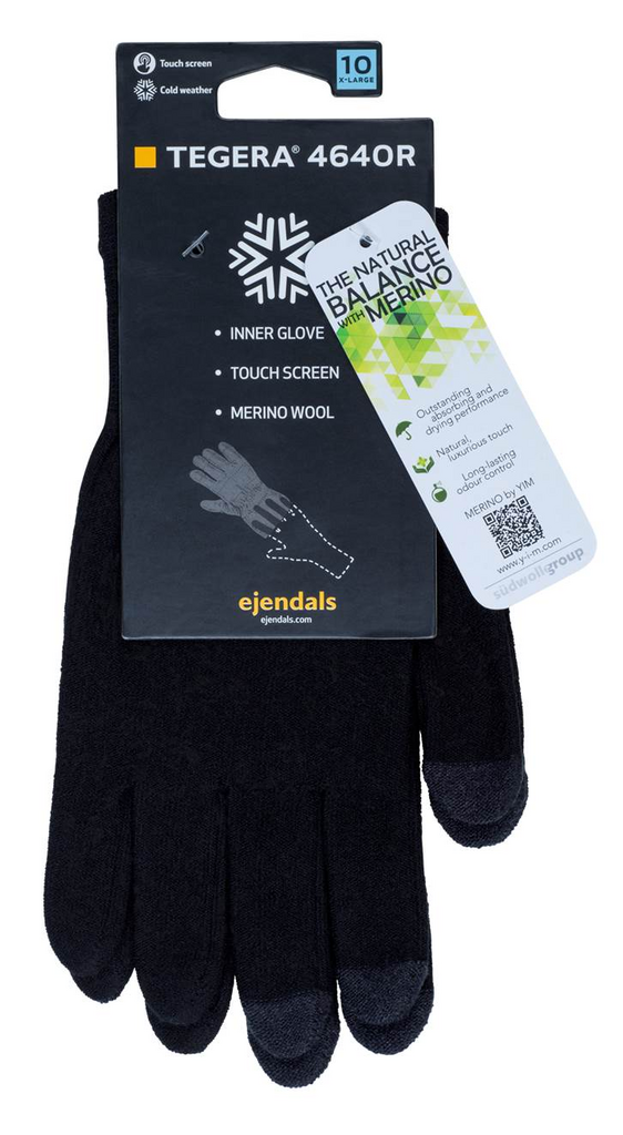  cycling gloves, merino wool, touch screen, inner glove, black, Handschuh, Merino-Wolle, Touchscreen, Allroundhandschuh, Damenunisex