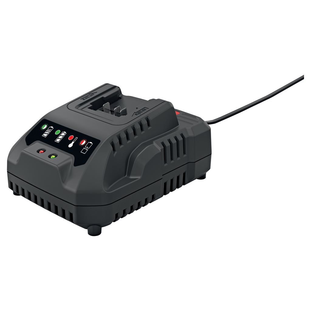 Ladegerät, Ladesystem, Akku, Schneidgeräte, LED-Anzeigen