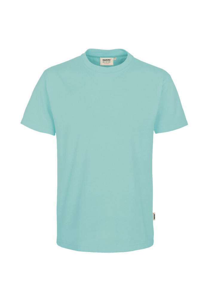 t-shirt, turquoise, cotton, short-sleeve, crew-neck