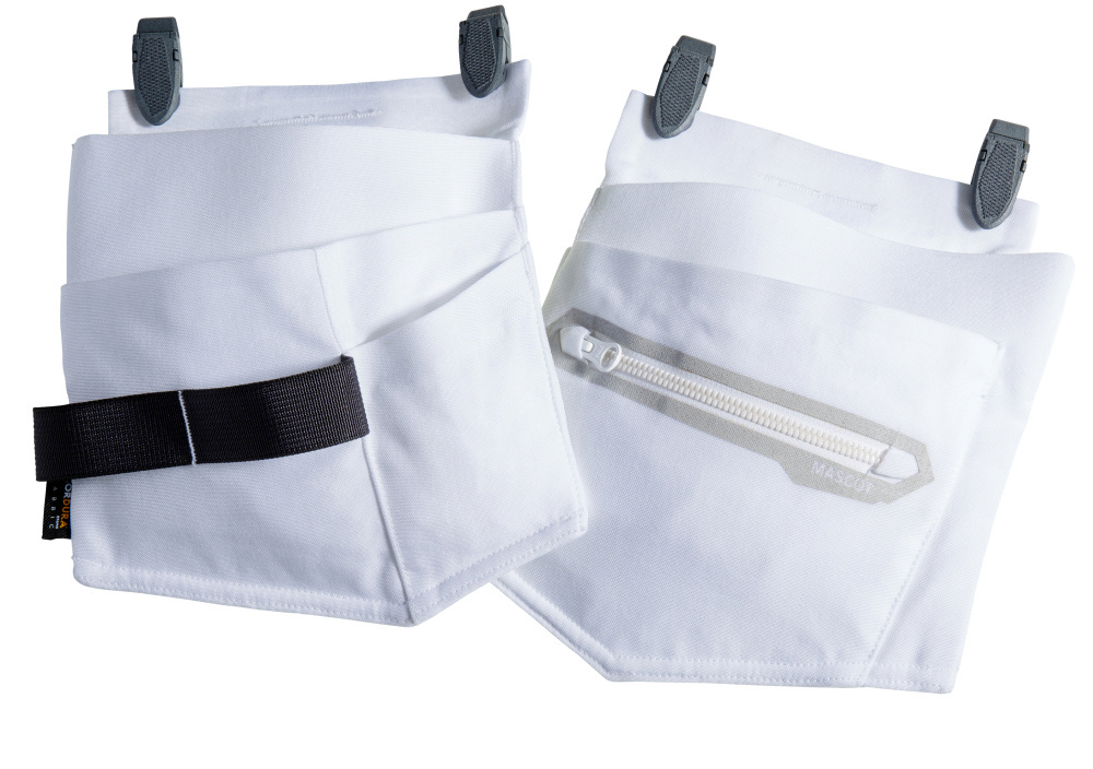 weiß, Beutel, Reißverschluss-Tasche, Clipverschluss, doppelter Beutel