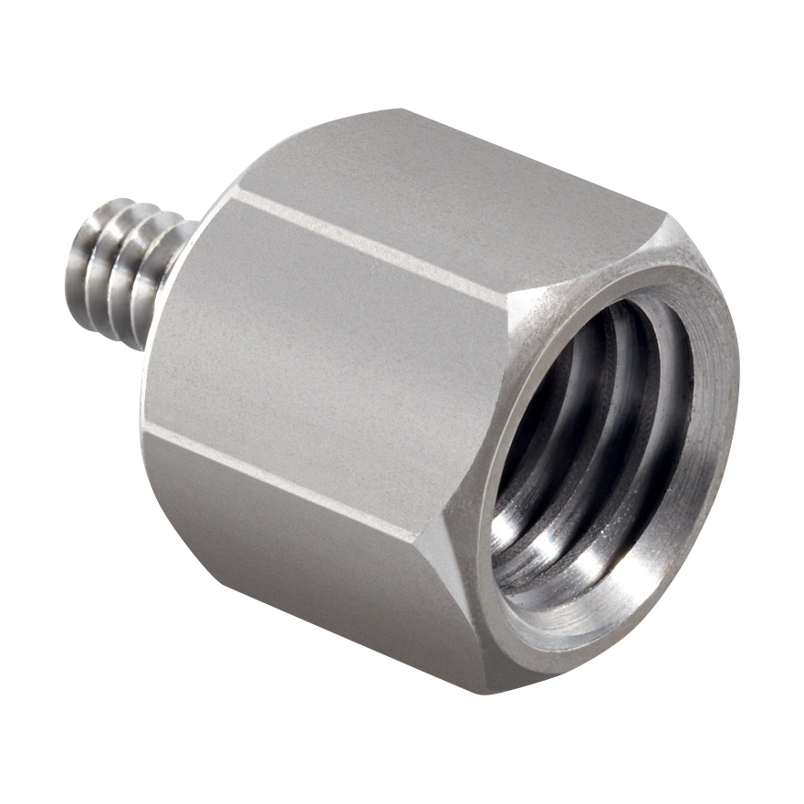 Schraubensond-Mutter, Gewindemutter, METALL, Aluminium, Schraubenkopf-Einsatz