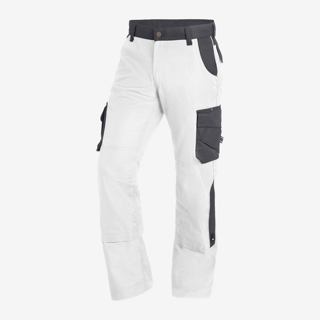 Cargo pants, Cargo pockets, Helles Grau, Kontrastpaneele, Gürtelösen