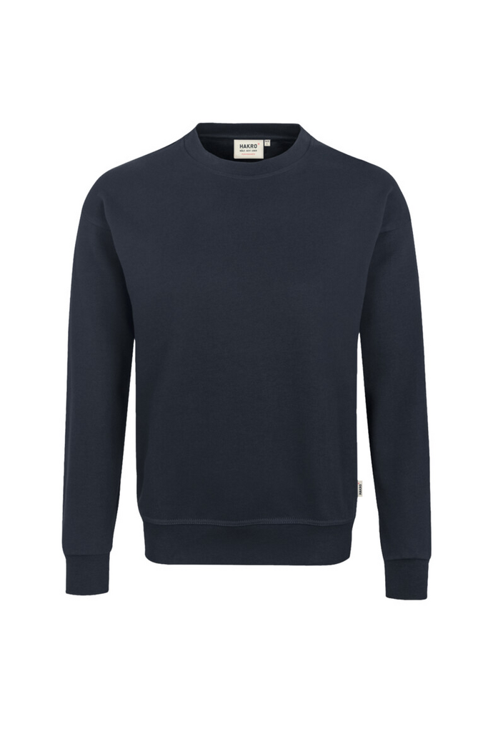 Pullover, Sweatshirt, Kreuzhalsshirt, Navy, Langarm