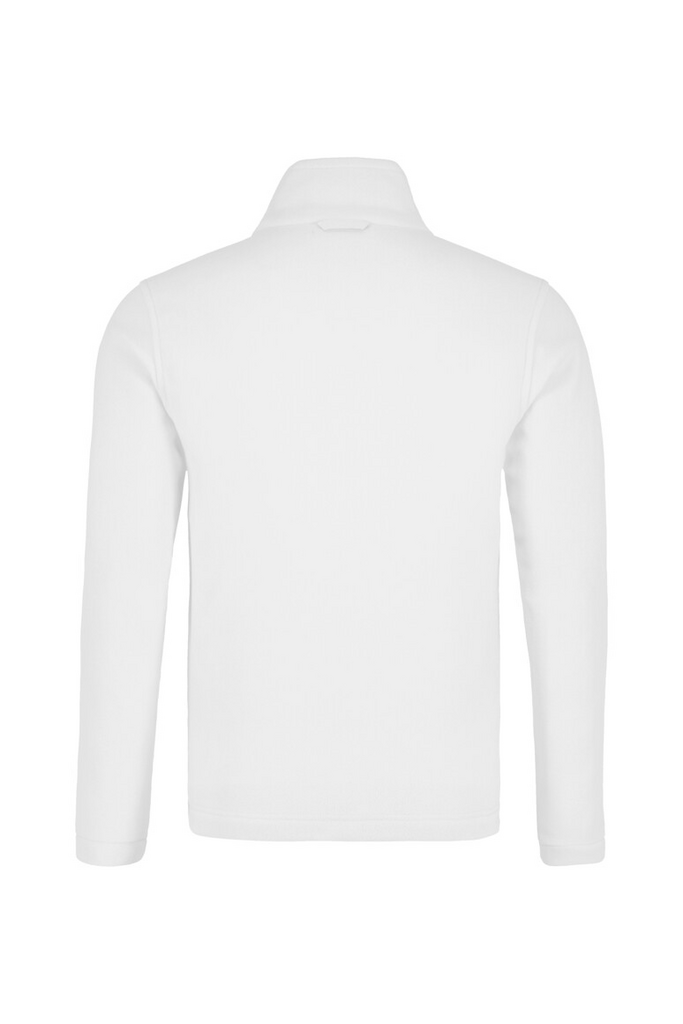 Hemd, Pullover, Fleece, Weiß, Langarm