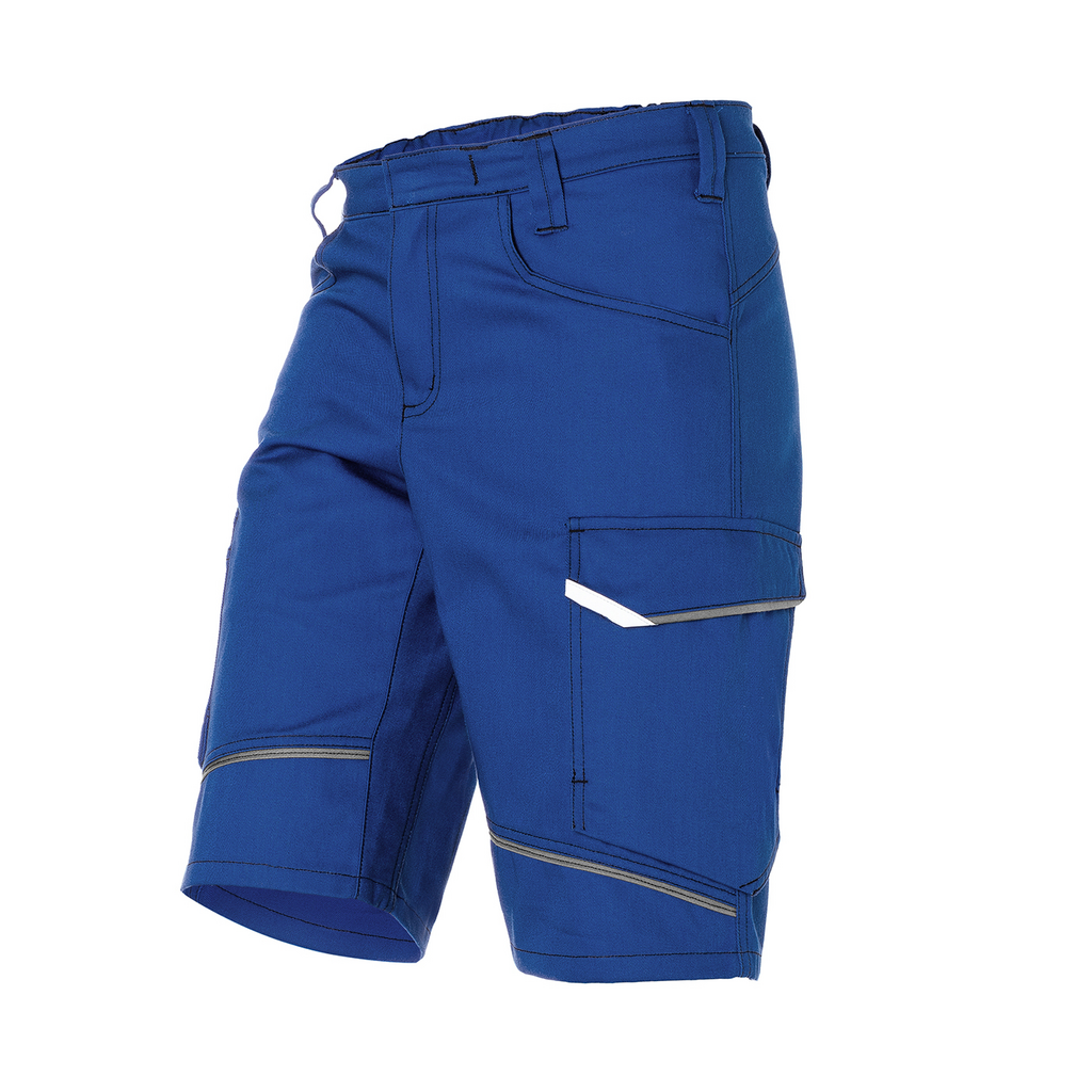 shorts, cargo shorts, blue, cargo pocket, knee-length