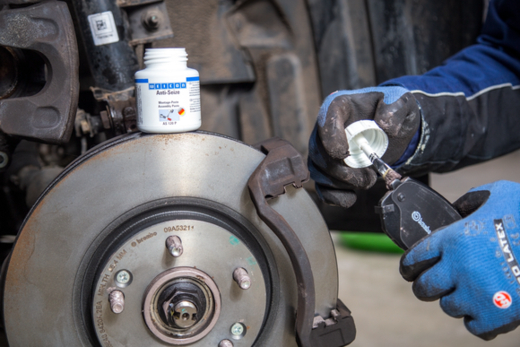 Spule, Maschine, Rotor, Person, Handschuh