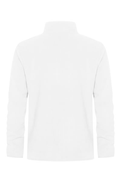 weiss, pullover, hochgeschlossen, langarm, kleidung