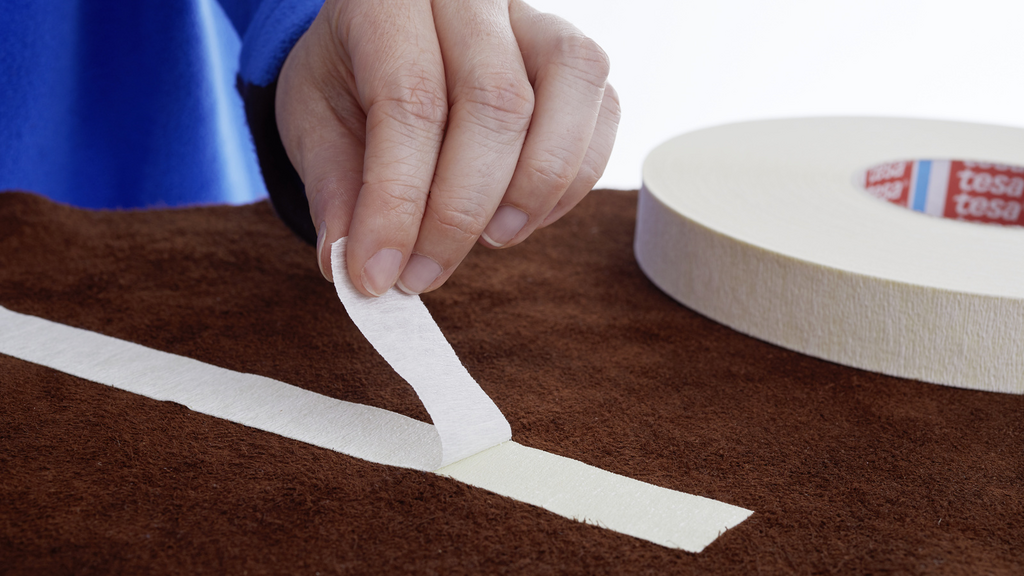 Dekoration für Zuhause, Teppich, Klebeband, Person