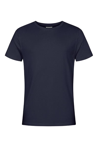 T-Shirt, Rundhals, Kurzarm, Uni, Dunkelblau