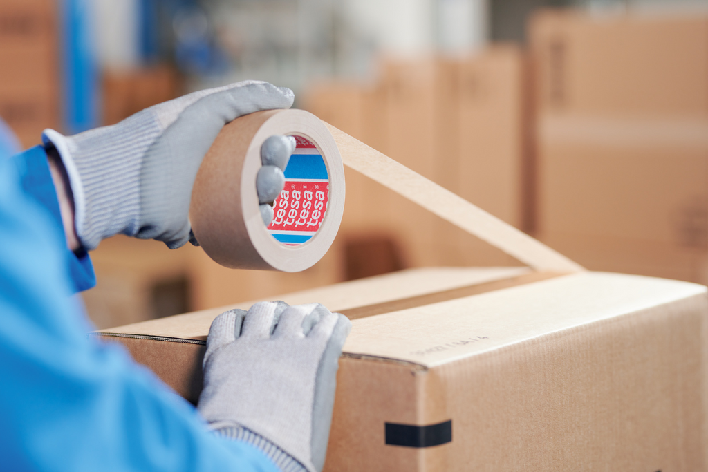 Kiste, Band, Karton, Lieferung des Pakets