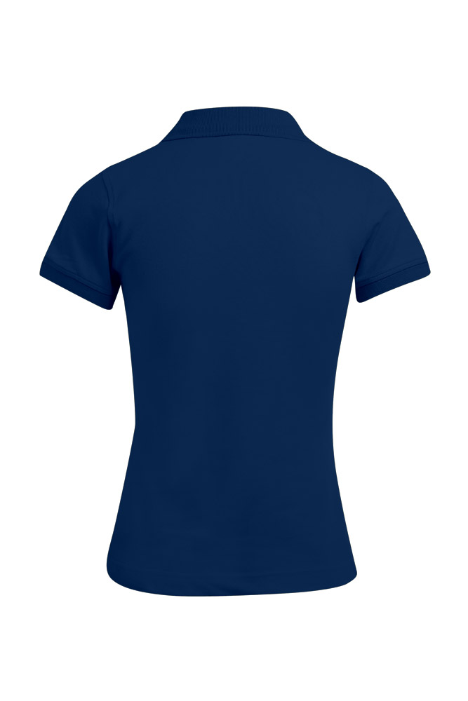 polohemd, kurzärmlig, marineblau, Polo mit Kragen, gestrickter Stoff